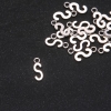 Pendant Fitting Letter "S" 17×7mm Packaging 20g (± 30 pcs)