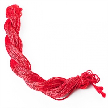 Thread (cord) for Shambala 13 metres red, diameter 1.9 mm