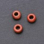 Pandora Bead natural stone Aventurine "golden sand" 14x9mm, hole diameter 4.5mm