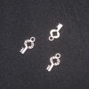 Pendant Hardware 9x17mm Packaging 20g +/- 25 pcs