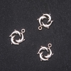 Pendant Trio of Dolphins 15x20mm, packaging 20g, ±13 pieces