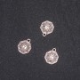 Pendant Furinature 'Book of Change Yin Yan' 12×15mm packaging 20g ± 26 pcs
