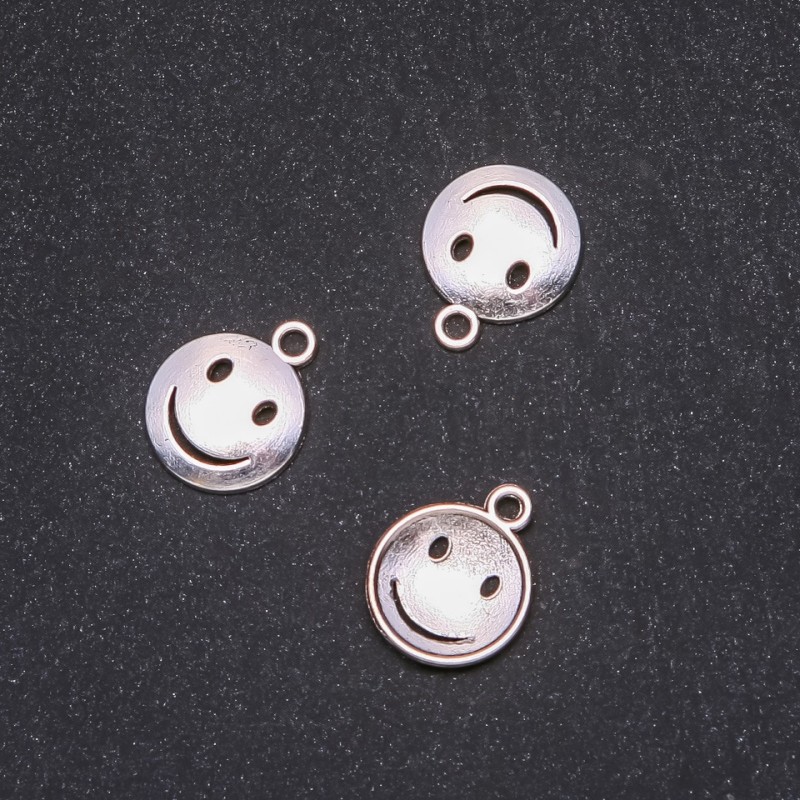 Findings Pendant Smile 15×18 mm Pack of 20 g ± 20 pcs