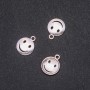 Findings Pendant Smile 15×18 mm Pack of 20 g ± 20 pcs