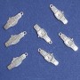 Pendant findings Clock 23×9mm packaged 20g +/- 17pcs