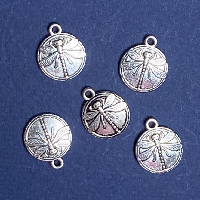 Pendant Findings Dragonfly 15x18mm Packaging 20g +-8pcs