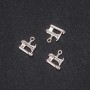 Findings Pendant Sewing Machine 14x15mm, pack 20g +/-19pcs