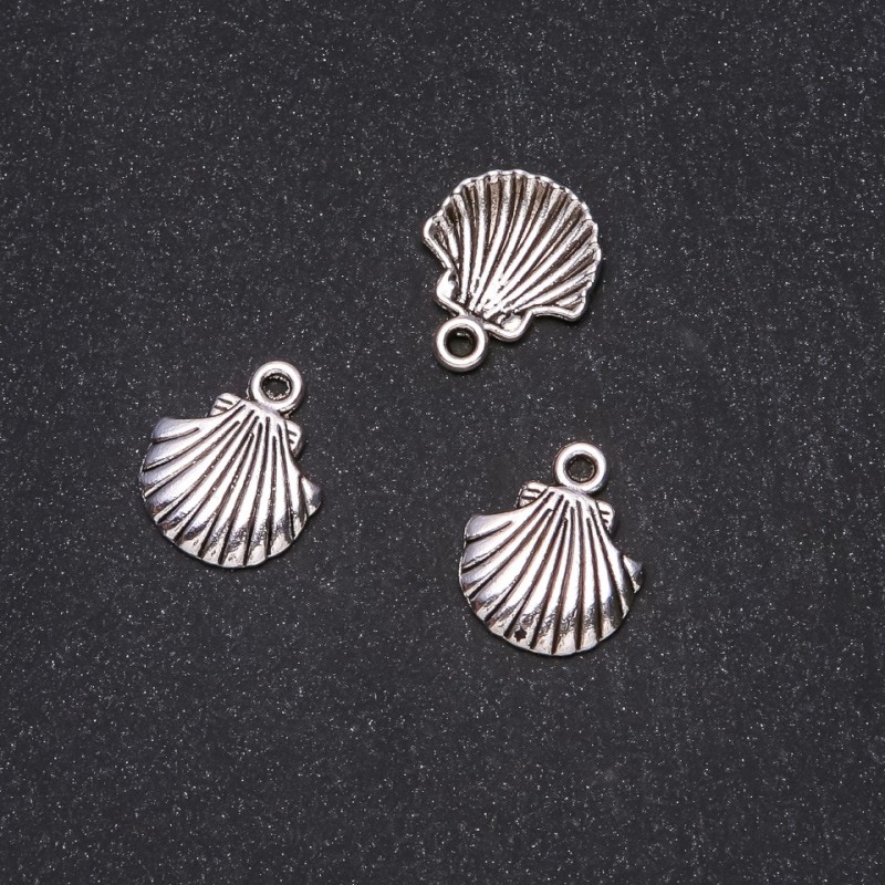 Pendant Fitting Shell 18x15mm Packaging 20g ±16 pcs