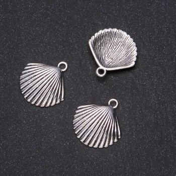 Pendant Fitting Shell 24x25mm Packaging 20g ±8 pcs