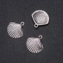 Pendant Fitting Shell 24x25mm Packaging 20g ±8 pcs