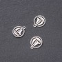 Pendant Fittings Ship Shape 15×18mm Pack 20g ± 14pcs