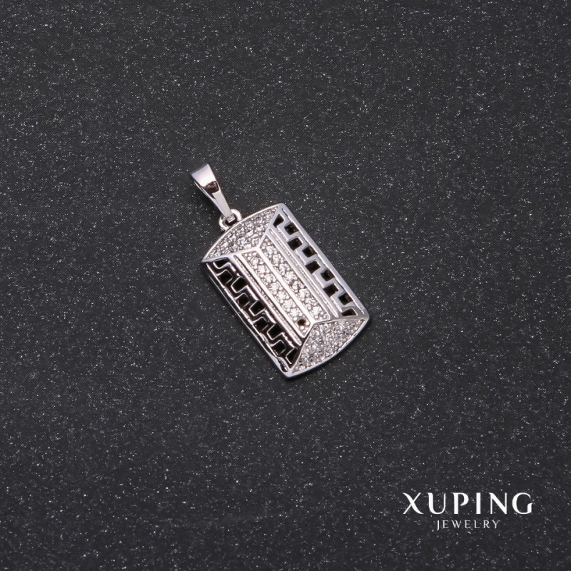 Xuping Pendant with Rhodium 25×19×12 mm