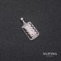 Xuping Pendant with Rhodium 25×19×12 mm