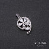 Xuping Pendant Flower 29×24×17mm Rhodium