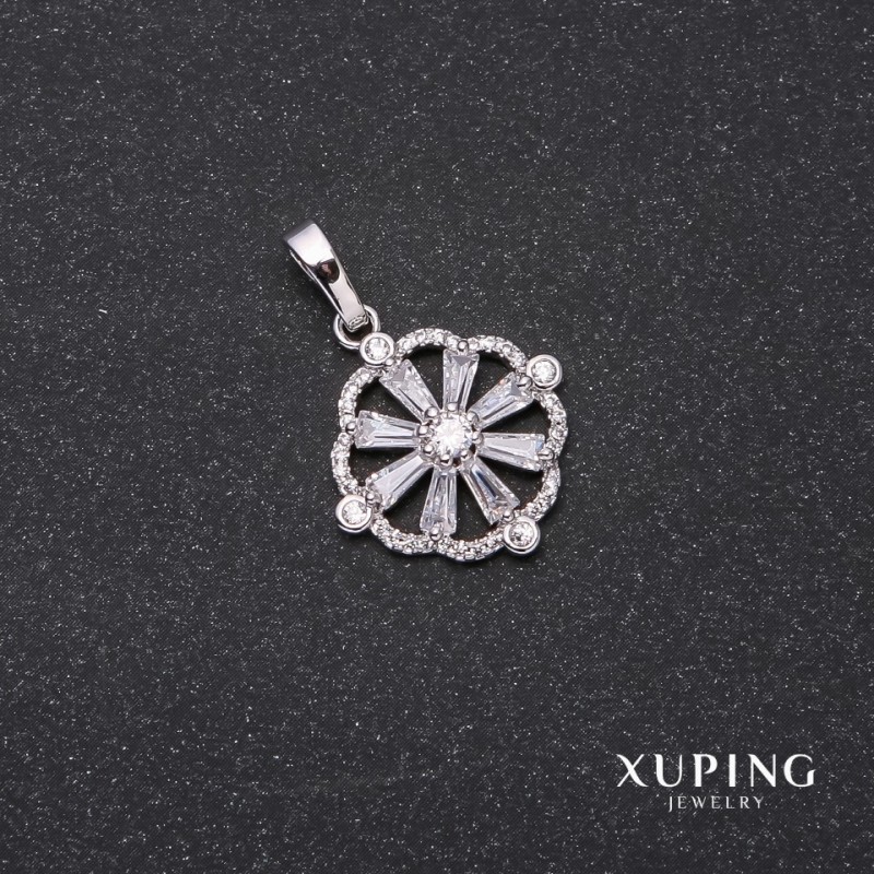 Xuping Pendant 28x22x19mm Rhodium plating
