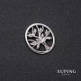 Xuping Pendant 'Tree' 25x22mm Rhodium