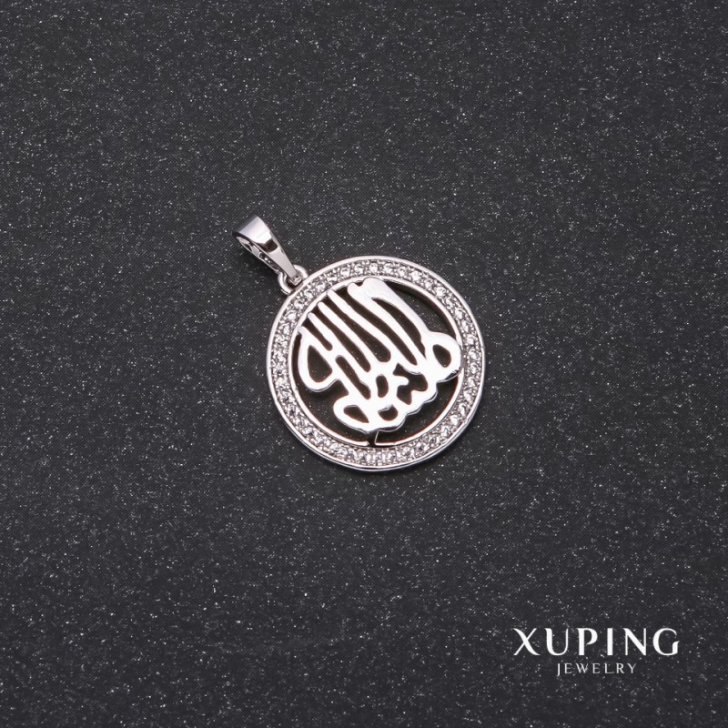 Xuping Pendant 26×20×18 mm Rhodium