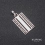 Xuping Versace Pendant 36×30×17mm Rhodium