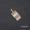 Xuping Pendant with 'Versace' Pattern 11x19x26mm 18K Gold Plated