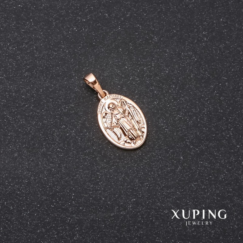 Xuping Pendant "Saint Rafael" 11×18×23mm Gold Plated 18k