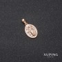 Xuping Pendant "Saint Rafael" 11×18×23mm Gold Plated 18k