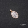 Xuping Pendant "Lik" 13×20×25mm Rhodium, 18k Gold Plating