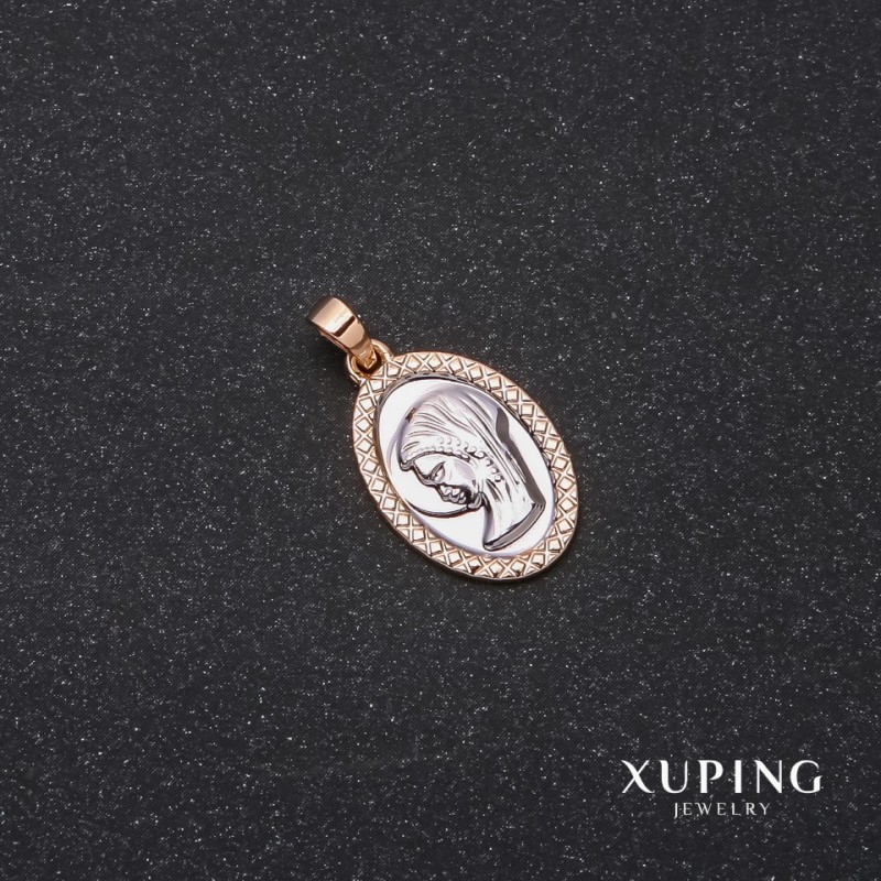 Xuping Pendant "Lik" 13×20×25mm Rhodium, 18k Gold Plating