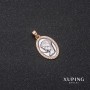 Xuping Pendant "Lik" 13×20×25mm Rhodium, 18k Gold Plating