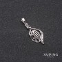 Xuping Sura Pendant 8x22x27mm Ruthenium (Rhodium)