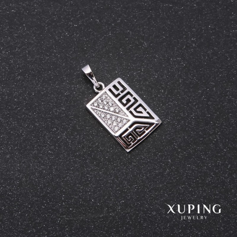 Xuping 'Versace' Pendant 23×19×12mm Rhodium