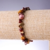 Jasper Mossoptite (Mochaite) Bead Bracelet 8mm on Elastic