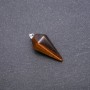 Pendant “Pendulum” with Tiger's Eye natural stone 40x30x13mm
