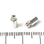 Findings Cord End for Cords, Diameter 4mm Pack of 38 (+/-) pcs