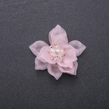 Fabric Finding Flower of the Lotus Pink Acrylic, 40mm diameter