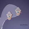 Xuping Palm Earrings 14x11mm "18K Gold Plated"