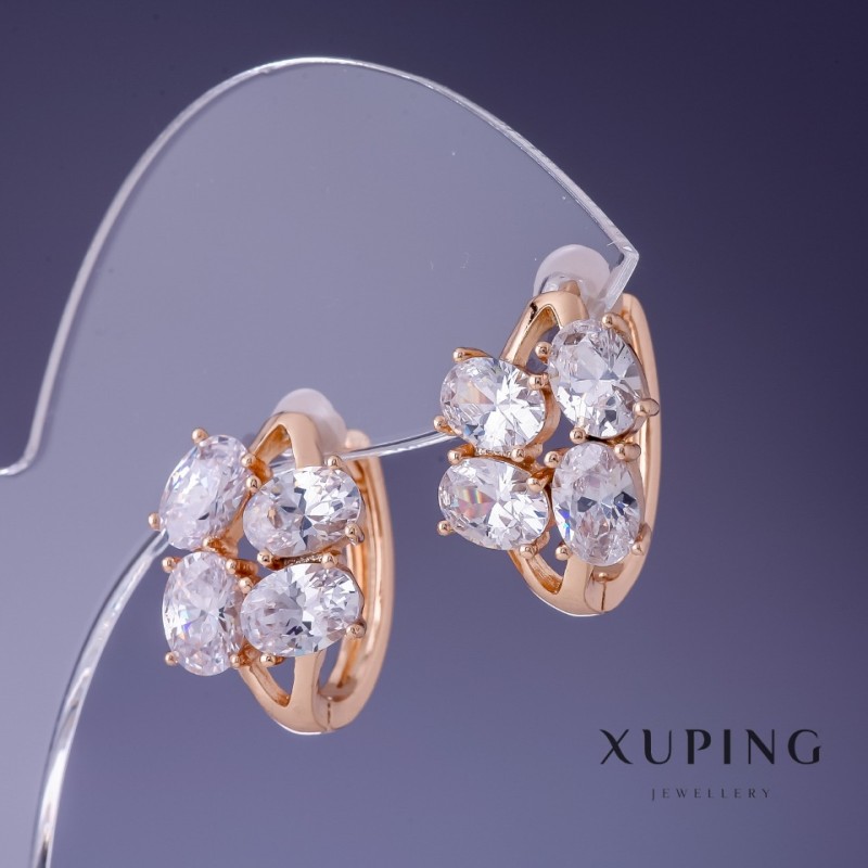 Earrings Xuping 18x13mm "18K Gold Plating"