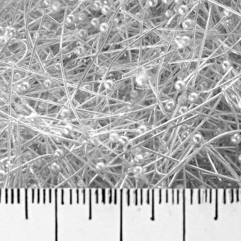 Cap head pin findings, ball head, light metal, length 40mm 390g