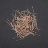 Pin findings Cap crown ball yellow metal, length 20mm, 10g