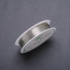 Silver jewellery wire, diameter 0.3mm spool, length 14m