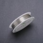 Silver jewellery wire, diameter 0.3mm spool, length 14m