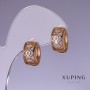 Xuping Earrings 15×8mm "18k Gold Plating"