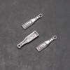 Pendant hardware bottle Beer, diameter 6mm, L3mm in-, diameter 1.8mm packaging 20g 26pcs (+ -)