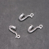 Pendant Findings Tube, 9mm diameter L0mm in-d, 5mm packaging 20g. 14pcs. (+ -)