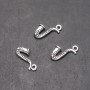 Pendant Findings Tube, 9mm diameter L0mm in-d, 5mm packaging 20g. 14pcs. (+ -)
