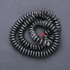 Hematite beads flat rondelle strand 10×3.5 mm, length 40 cm