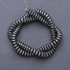 Hematite Beads Rondelle Bead Thread Smooth 8×3mm, 40cm length