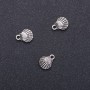 Pendant Finding Shell, Ø10mm, length 13mm, Ø1.5mm hole, packaging 20g, 18pc (+ -)