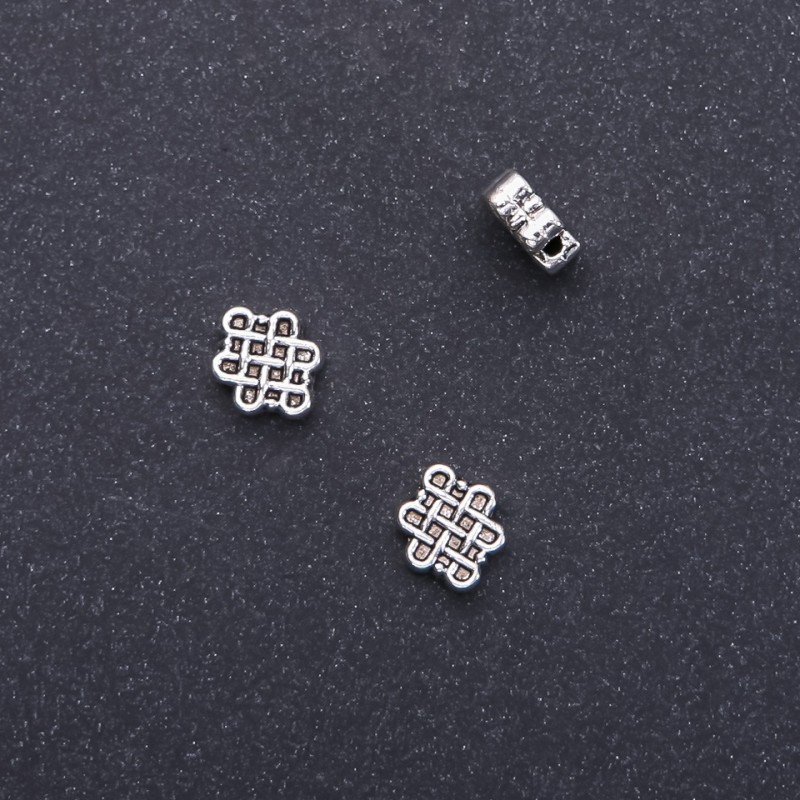 Bead setting separator filigree 9x11 mm, hole 1.75 mm, packaged 20 g, 17 pcs (+/-)
