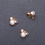 Pendant Fittings Crown, diameter 11mm, length 13mm, diameter 1.5 mm packaging 9 pcs (+ -)
