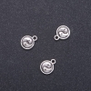 Pendant Findings INYAN, diameter 10mm, length 13mm in-, diameter 1.9mm packaging 20g. 30 pcs. (+ -)